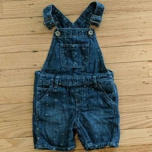 Baby Gap denim overalls